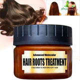 HAIRROOT | Traitement avancé des racines des cheveux moléculaires. APRES