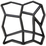 DIY BETONIA® moule à pavé réutilisable de 9 alvéoles qui vous permet de créer votre propre chemin ou terrasse!