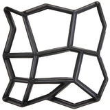 DIY BETONIA® moule à pavé réutilisable de 9 alvéoles qui vous permet de créer votre propre chemin ou terrasse!