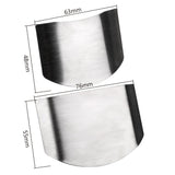 Protège-doigts en acier inoxydable pour la coupe (Achetez-en 2 obtenez-en 1 gratuitement)