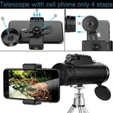SpeedOptics - Télescope monoculaire pour smartphone.