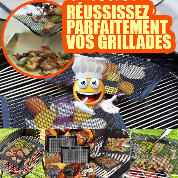 【VENTES FLASH】 | Sac de cuisson antiadhésifs réutilisables pour four et barbecue.