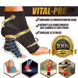 【DERNIÈRE DÉMARQUE】Vital-Pro™ | CUIVRE INFUSÉ, SUPPORT MAGNÉTIQUE DE COMPRESSION DE PIED.
