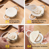 Milinex™ | Mini moule à boulette en acier inoxydable.