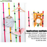 Sangle UPHOOK™ | Sangles multifonctionnelles en nylon avec crochets en acier inoxydable.