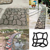DIY BETONIA® moule à pavé réutilisable de 9 alvéoles qui vous permet de créer votre propre chemin ou terrasse!