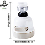 GIOTO™ | Tête de robinet de cuisine mobile.